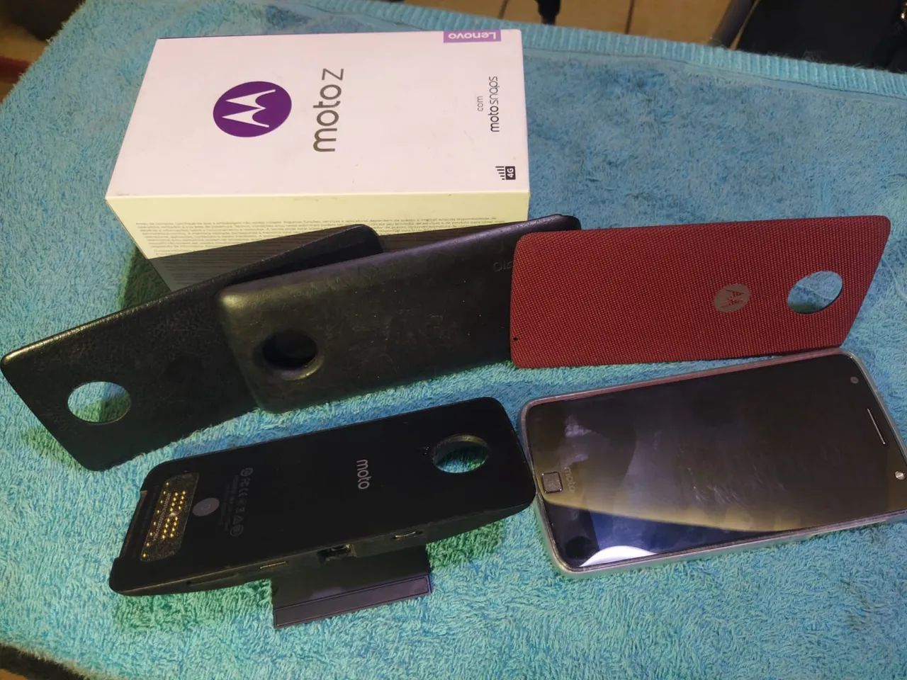 Moto z com snaps e projetor - Foto 2