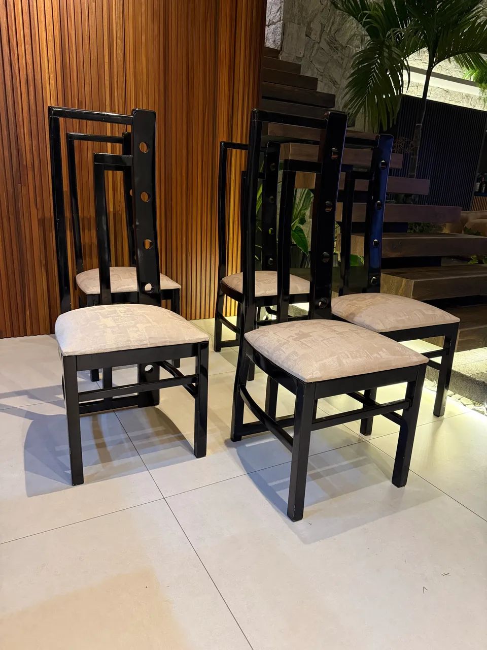 Cadeiras jantar luxo - Foto 3