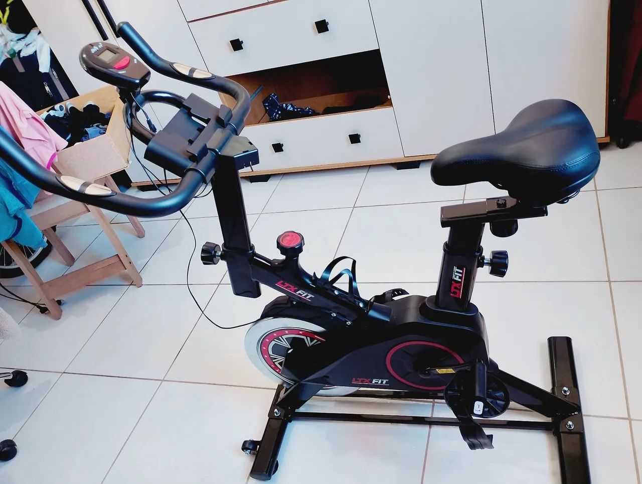 Bicicleta ergométrica nova nunca usada - Foto 4
