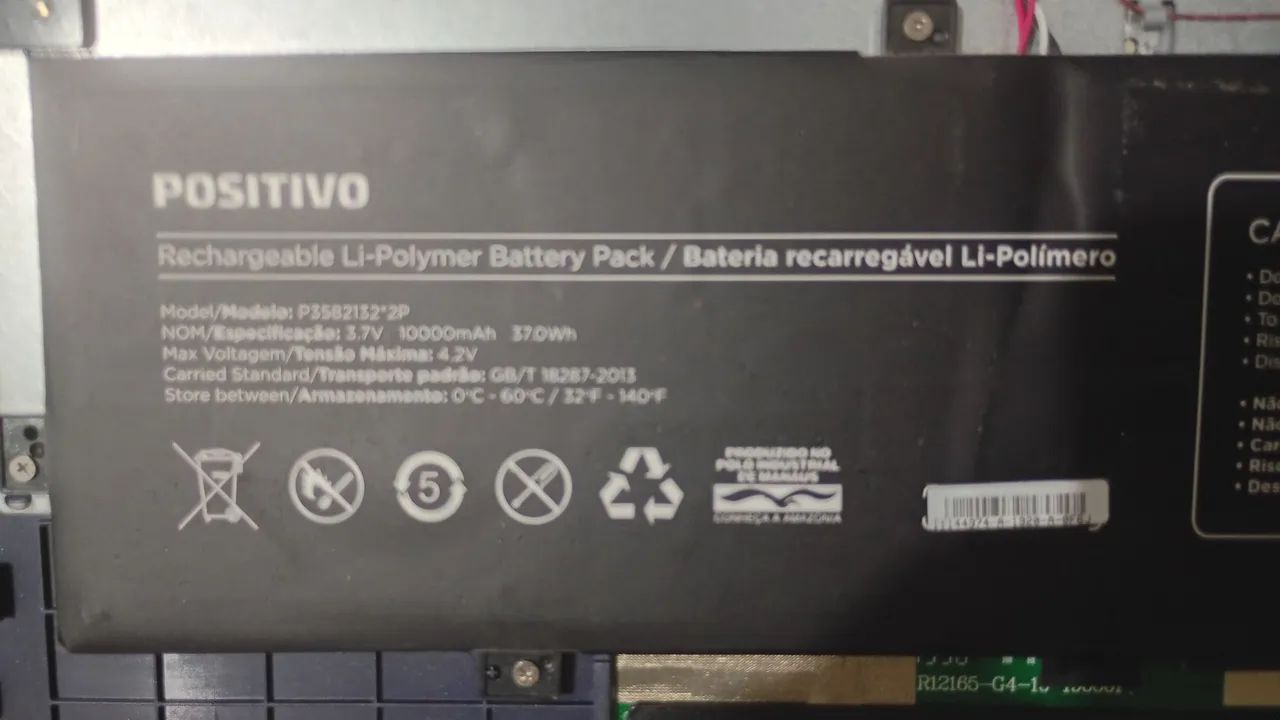 Bateria Notebook Positivo C4128 Original  - Foto 2