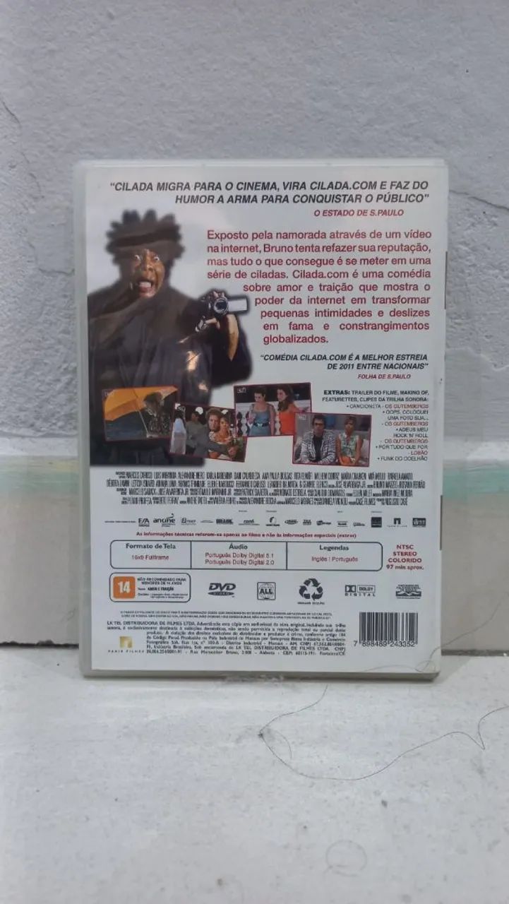 DVD Filme A Cilada.com - Foto 2