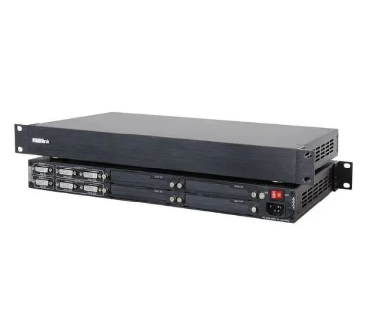 Processadora RGBlink DV4 - Nova, Lacrada - 4 Saídas DVI