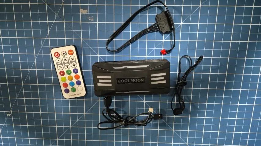 Controladora ARGB Coolmoon com Controle Remoto