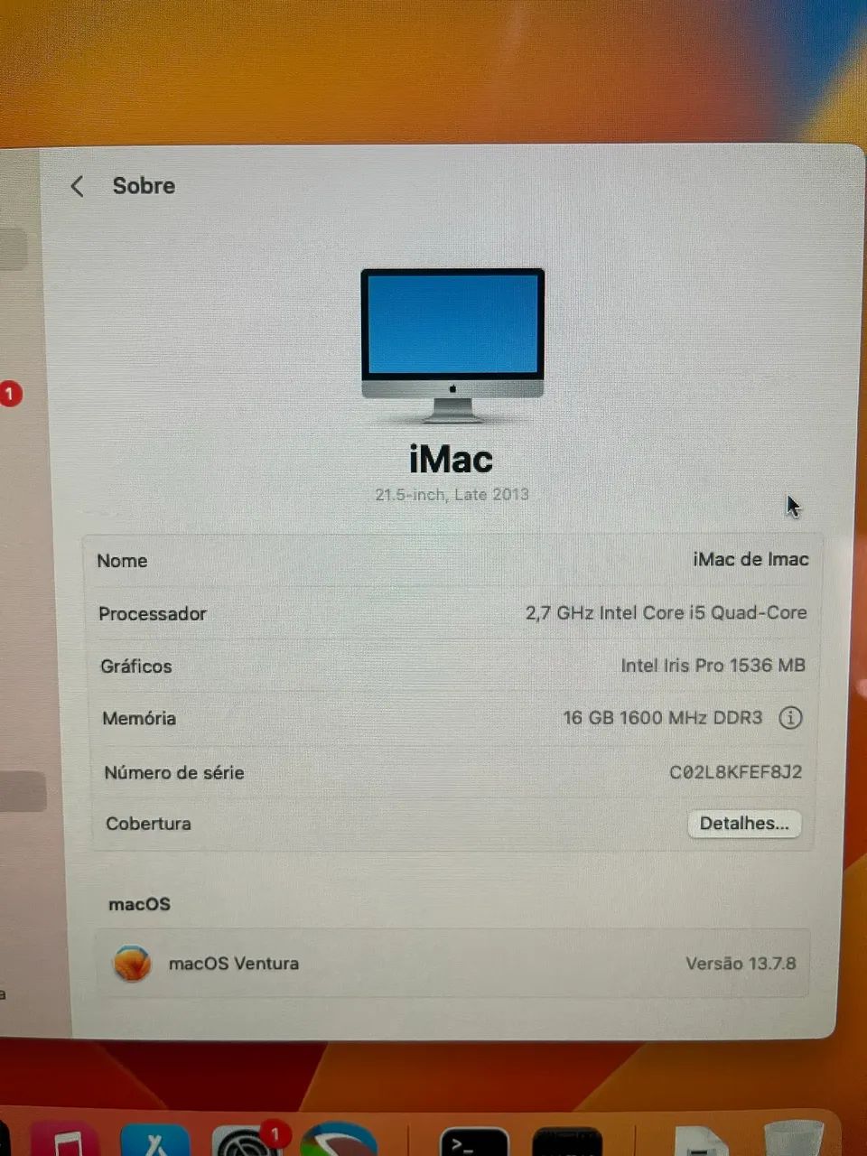 iMac late 13 16gb - Foto 3