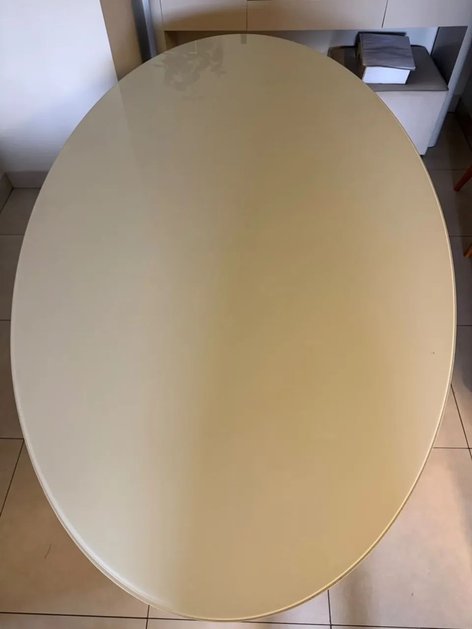 ? VENDO MESA DE JANTAR OVAL - 6 LUGARES ? - Foto 4
