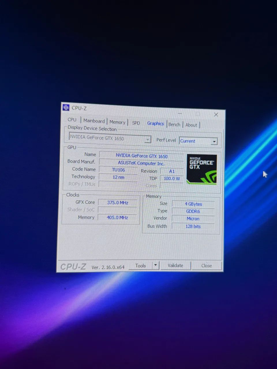 GTX 1650 4GB