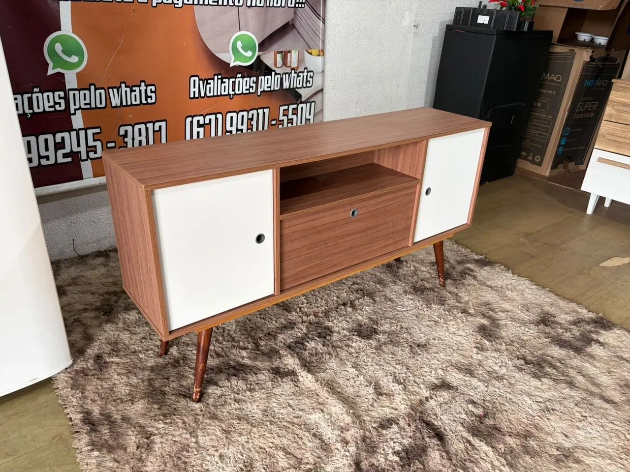 Rack retrô bem conservado ((ENTREGO GRATIS)) - Foto 2