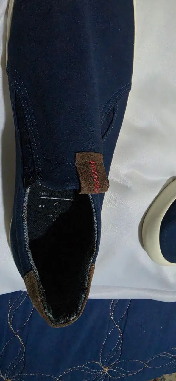 Slip on Reserva Azul Marinho Novissimo - Foto 3