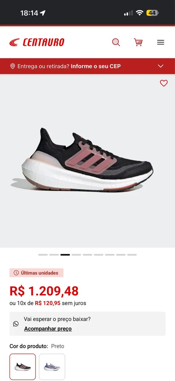 Tênis Adidas Ultraboost Light  - Foto 4
