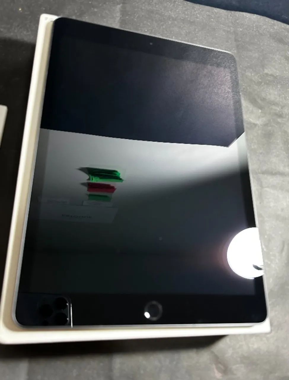 iPad 7ª Geração 32GB Space Gray Completo na Caixa - OLX Pay - Faço Troca e Parcelo 18x  - Foto 4