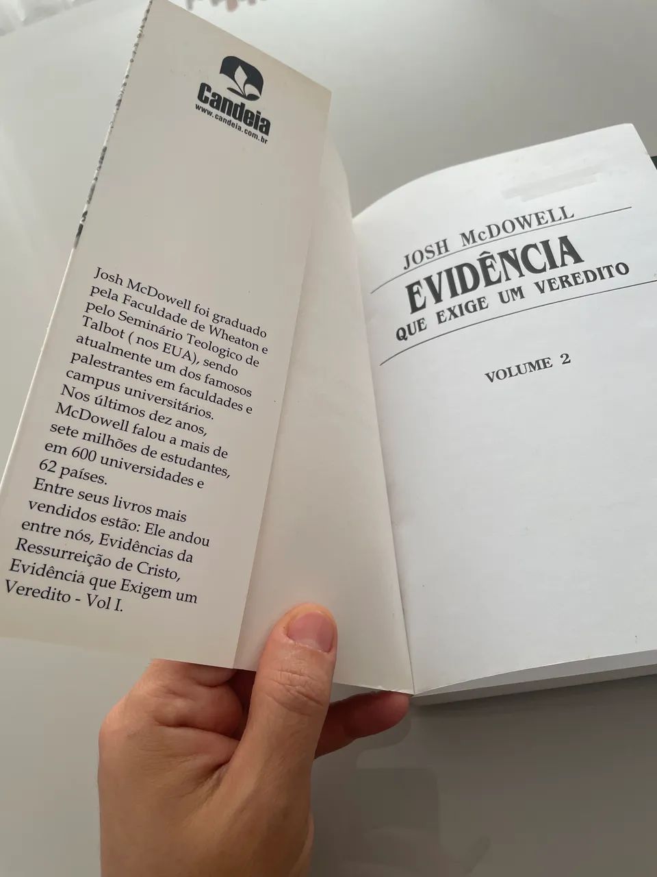 Coleção Vol 1 e 2 Evidencia que exige um veredito por José McDowell - Foto 3