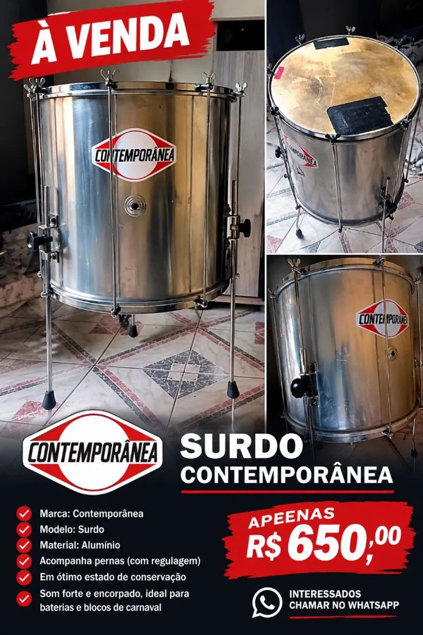 Surdo contemporânea 