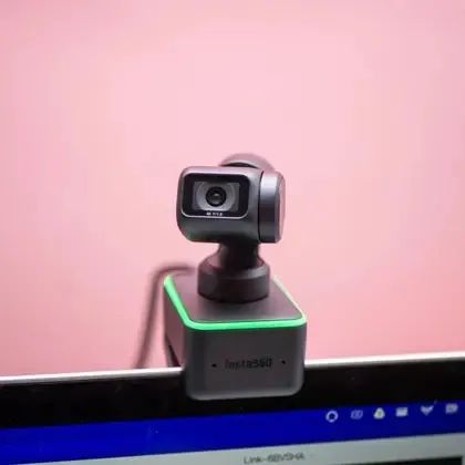 Câmera Webcam insta360 link (com tripé) - Foto 2
