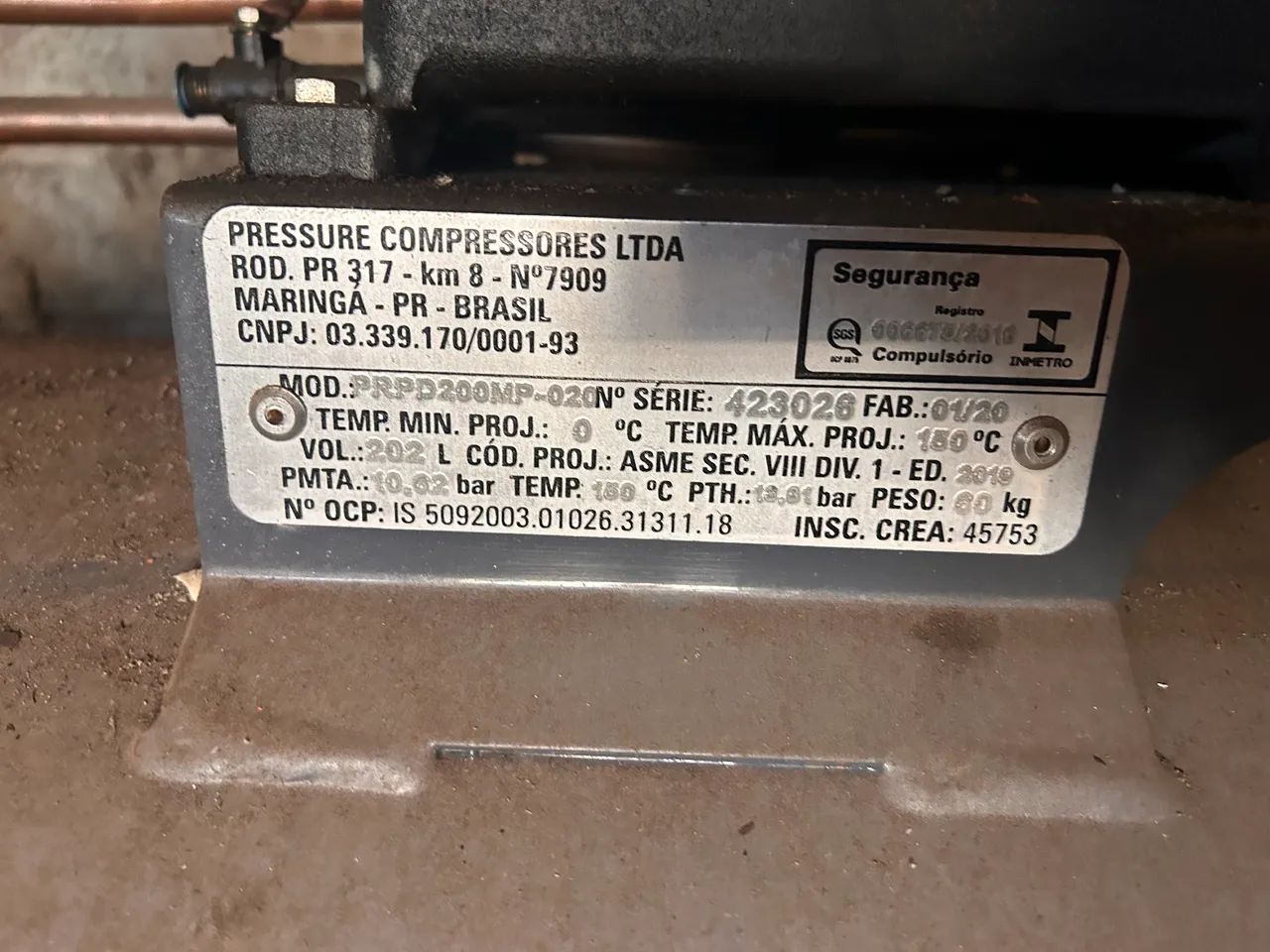 COMPRESSOR DE AR  - Foto 2