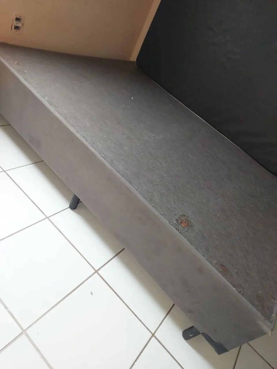Cama de casal boxe e colchão  - Foto 4