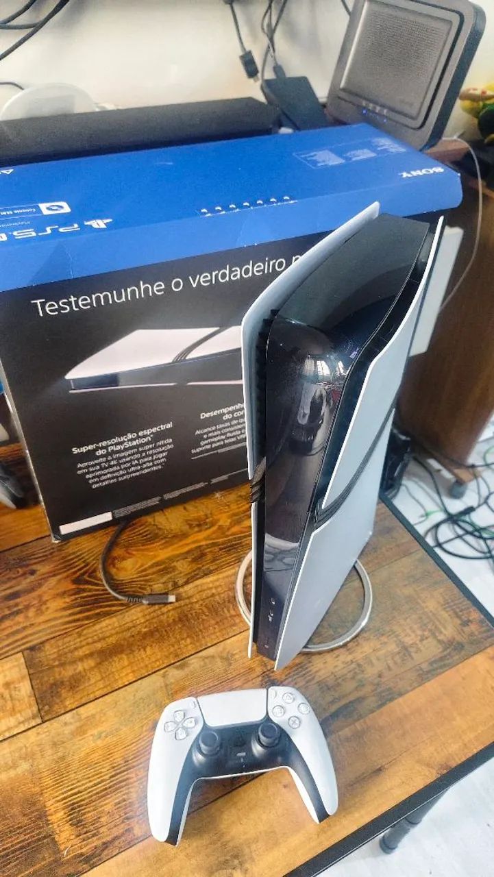 Ps5 pro 2tb desbloqueado 9.60 impecável 