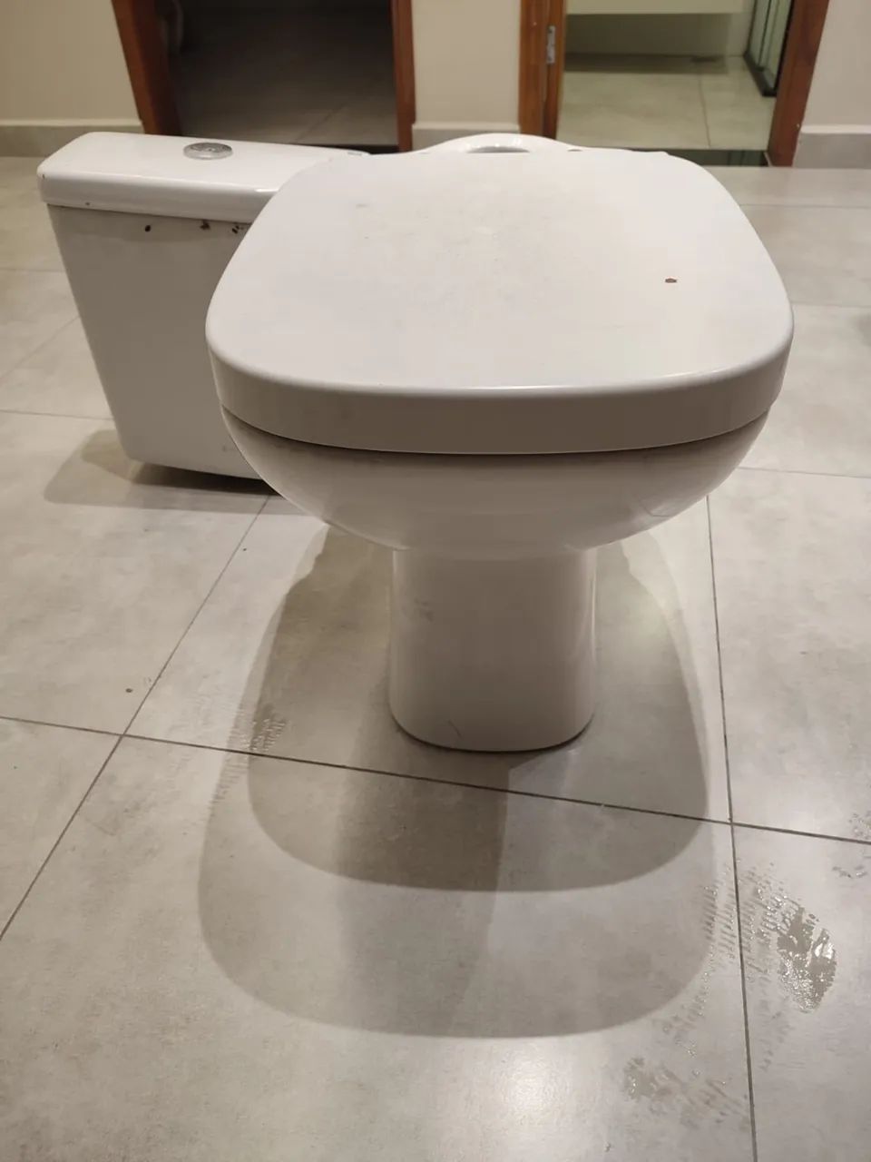 Vaso sanitário deca  completo semi novo  branco 
