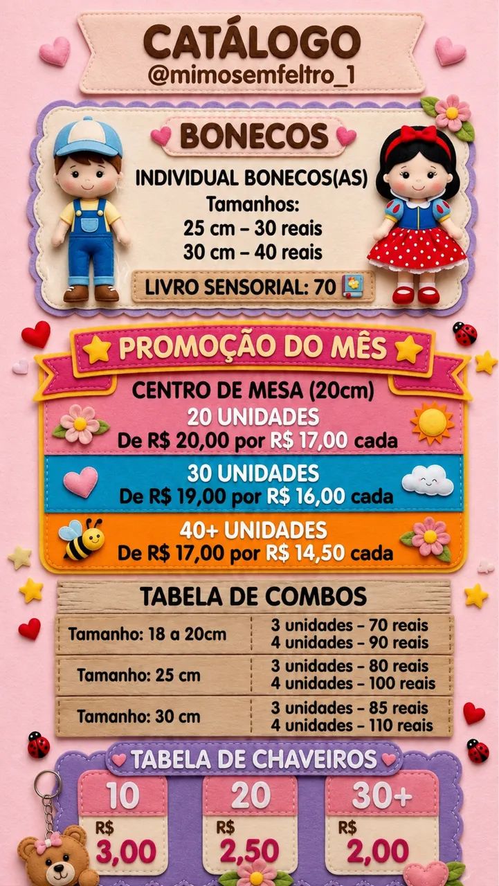 Lembrancinha feltro  - Foto 2