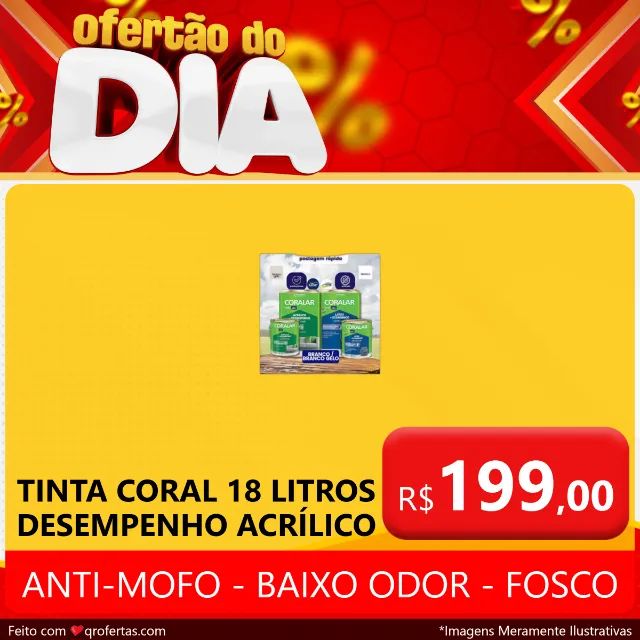 TINTA CORALAR LATA 18 LITROS - CORAL  - Foto 5