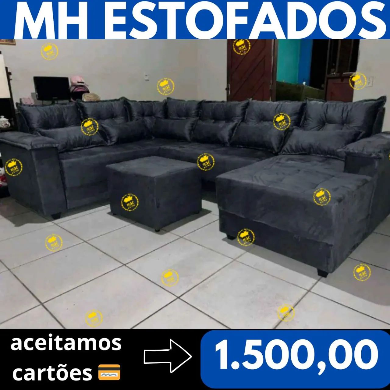 SOFÁS DIRETAMENTE DA FÁBRICA APARTI DE 300,00 - Foto 3