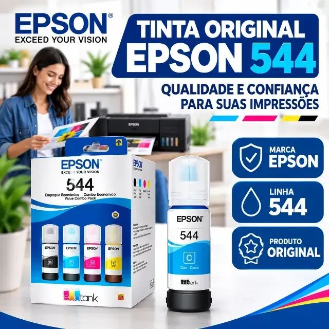 Kit 4 tintas EPSON - Foto 2