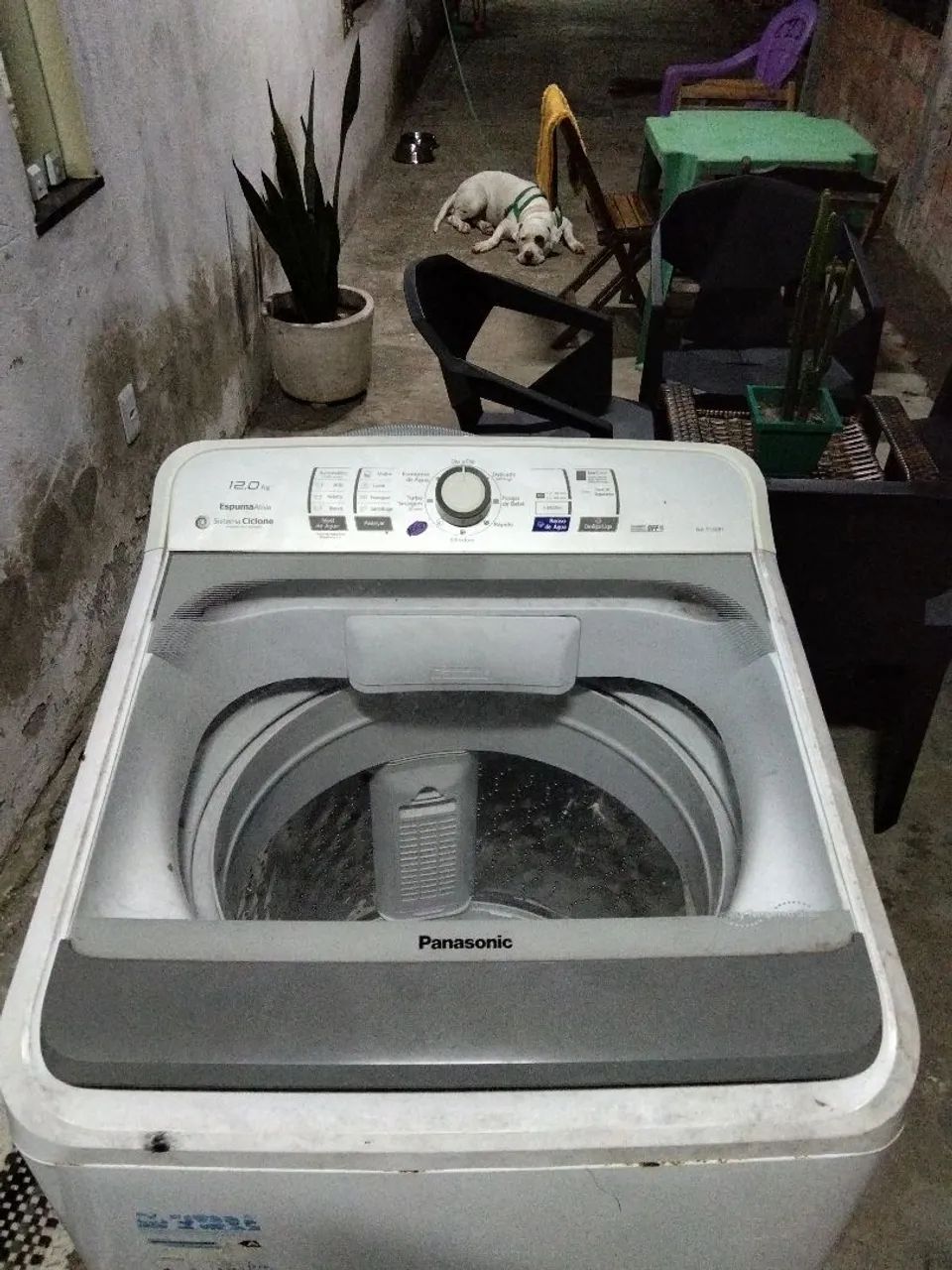Máquina de lavar Panasonic 