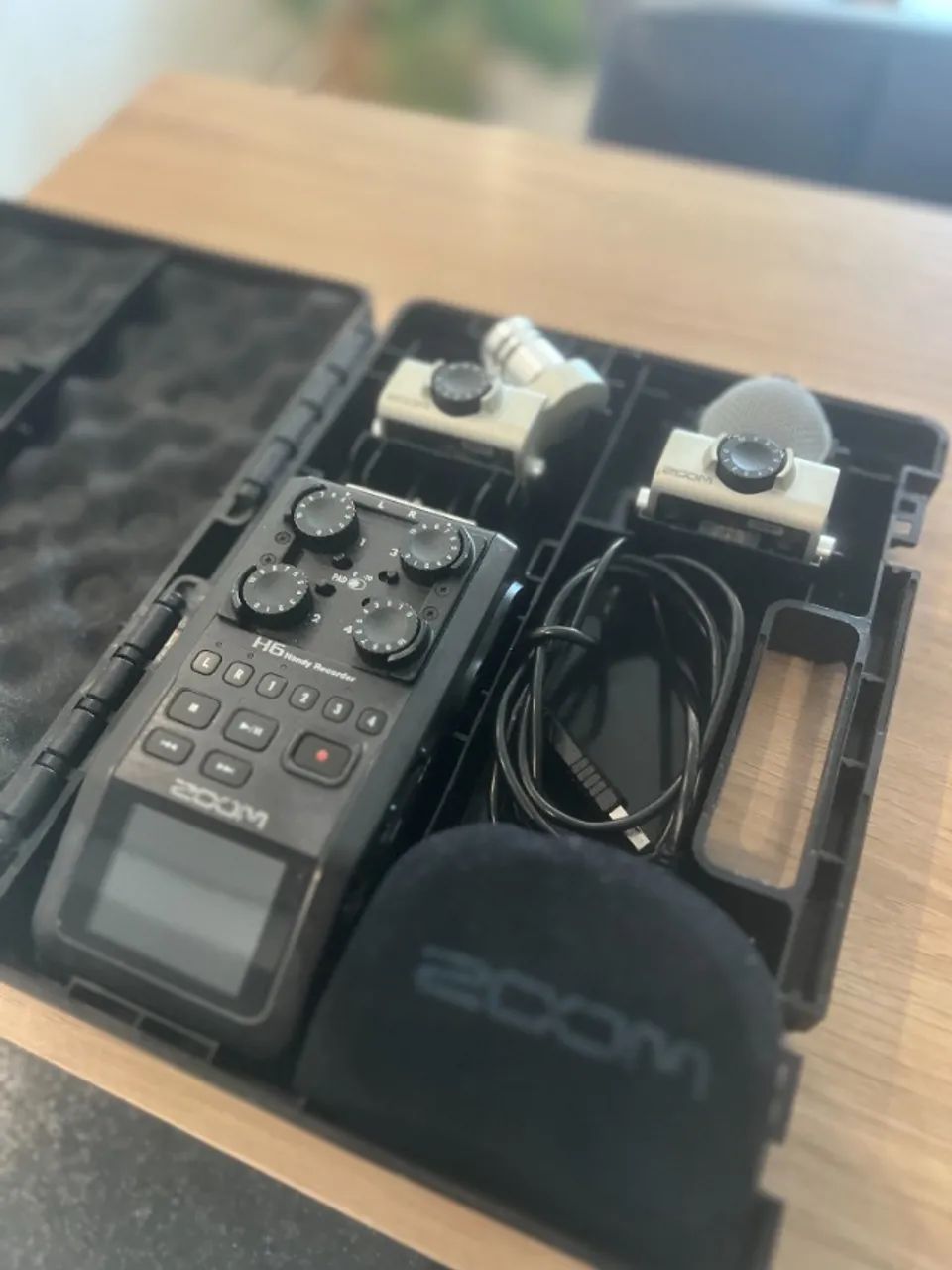 Gravador Zoom H6 Completo com Maleta e 2 Cápsulas - Foto 3