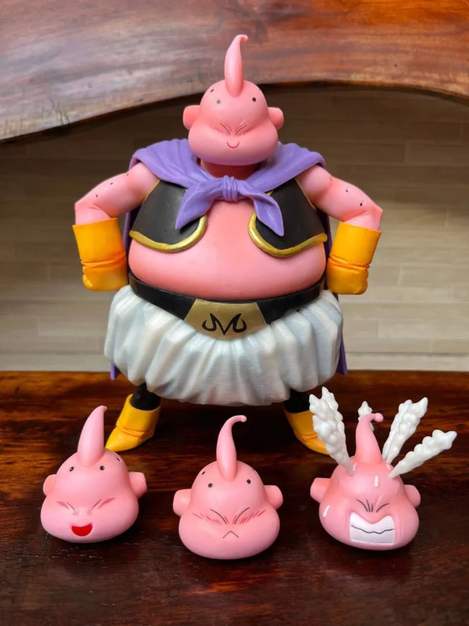 Action Figure Dragon Ball - Majin Boo 20cm Com 4 Heads - Foto 4