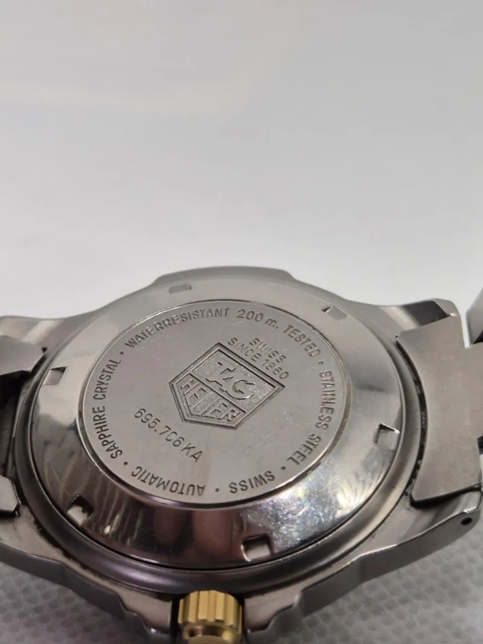 Tag heuer série 4000 (ref 695.706KA) revisado com garantia e com documentos originais - Foto 5