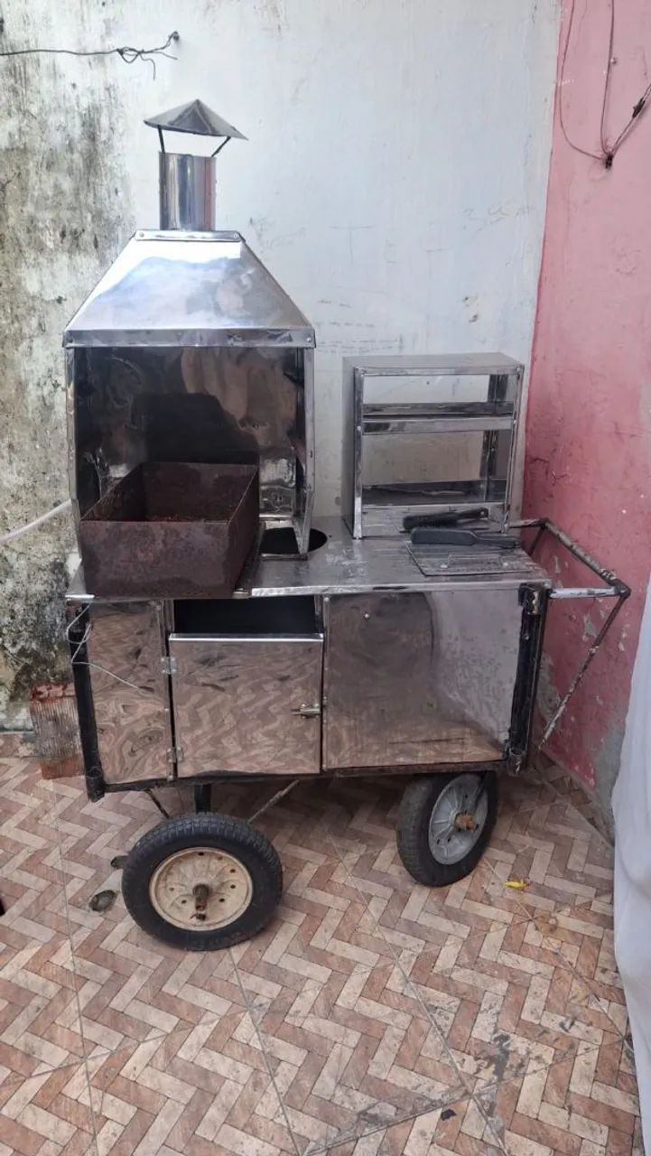 carrinho de churrasco  - Foto 2