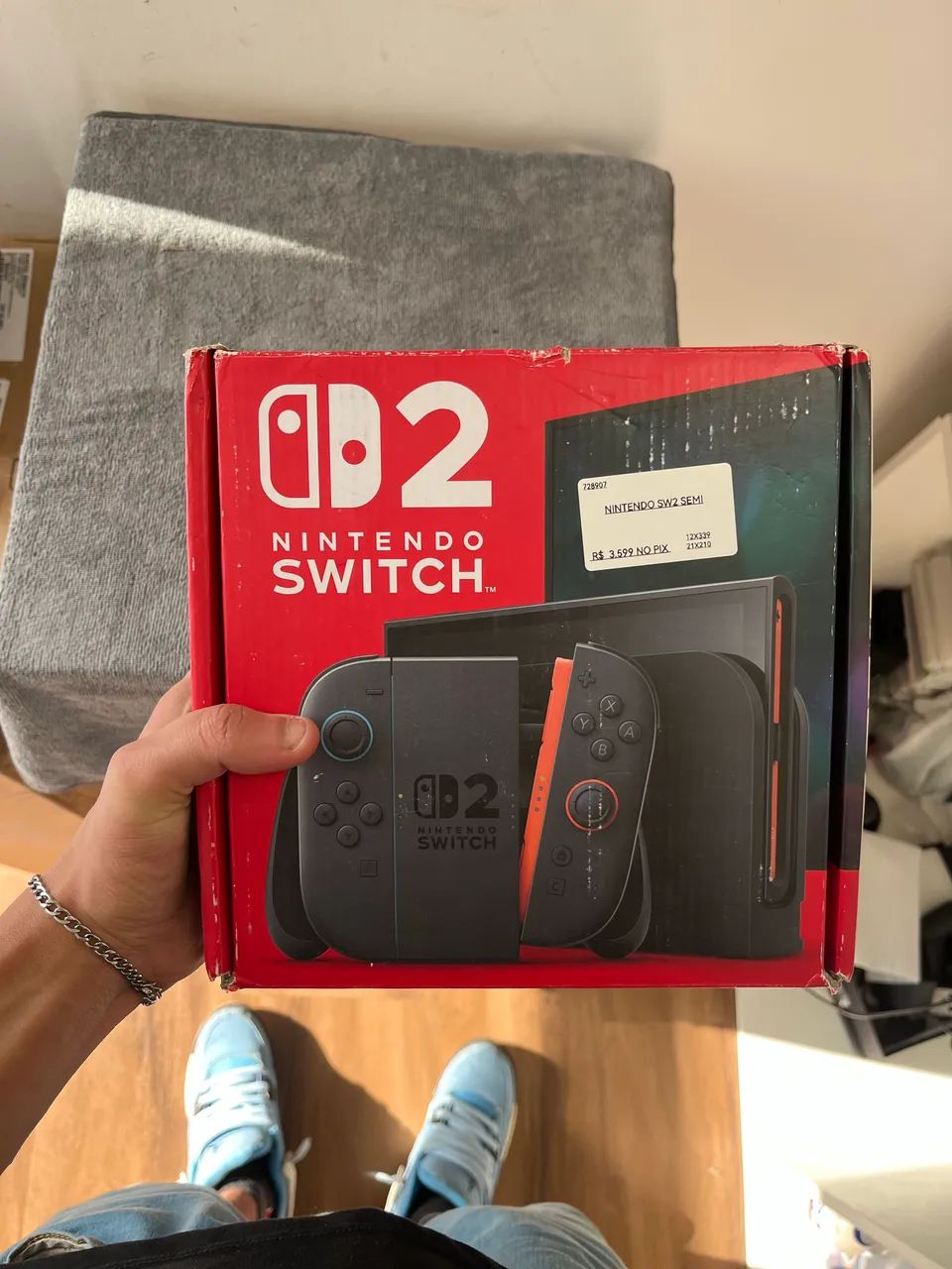 Nintendo switch 2 semi-novo  - Foto 2