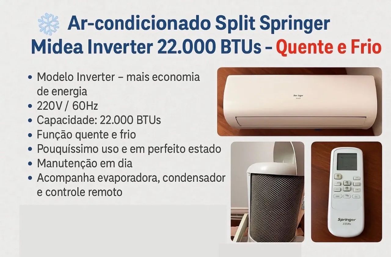Ar condicionado invertir - Foto 2