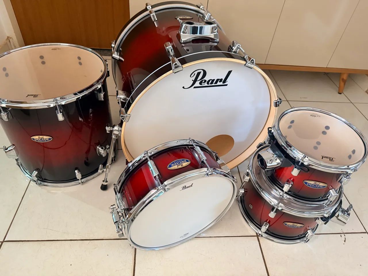 Bateria pearl decade  - Foto 4
