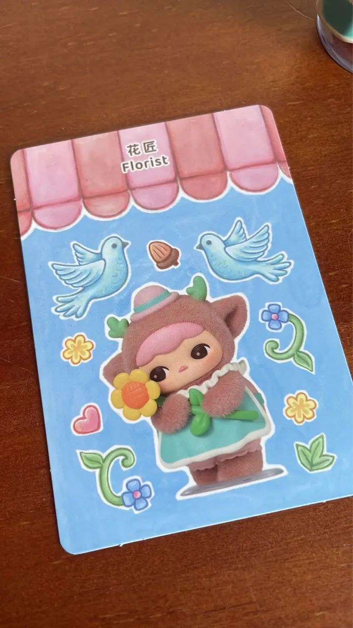 POP MART Blind Box Pucky Fairies? Market - Florist  - Foto 4