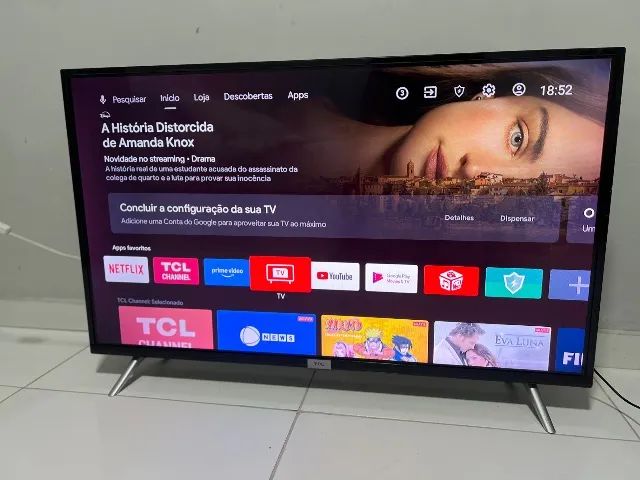 Tv smart tcl 40 Android 