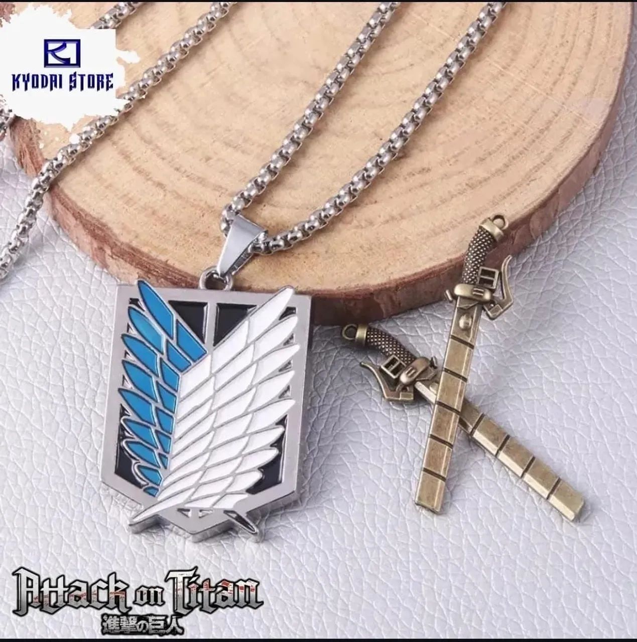 Colar Attack on titan  - Foto 2