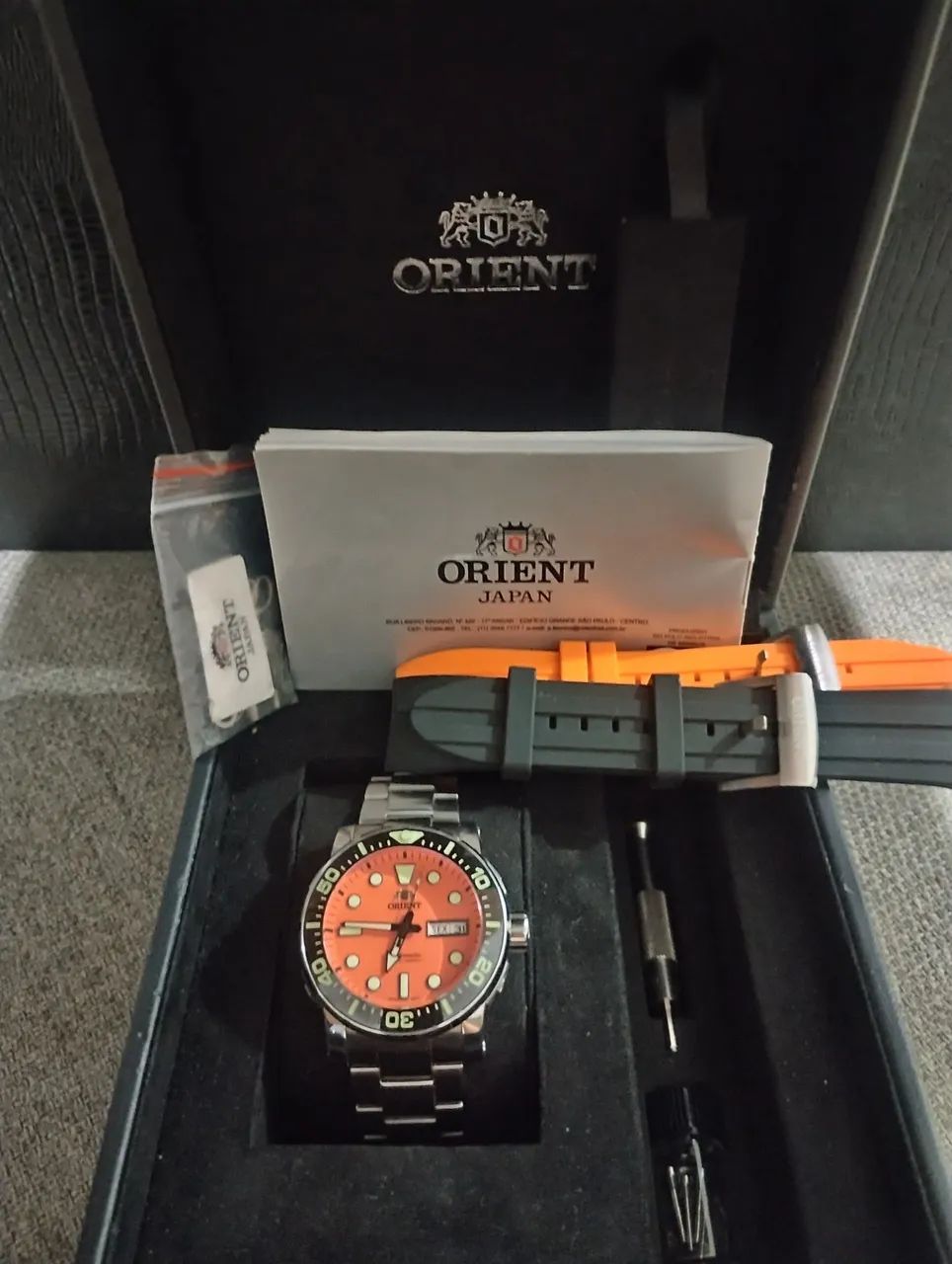 ORIENT POSEIDON DIVER 300 M COMPLETO 