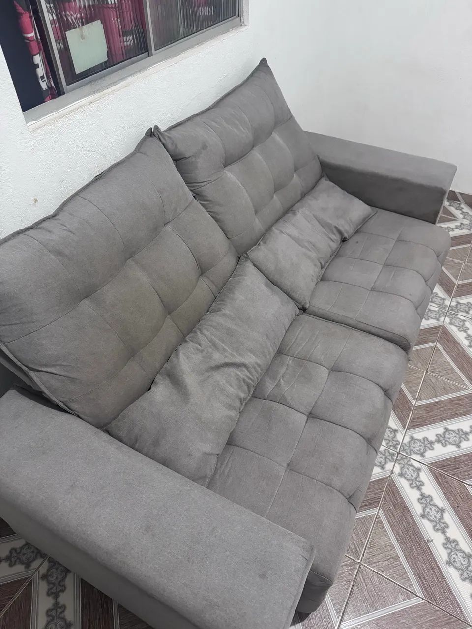 SOFÁ RETRÁTIL E RECLINÁVEL  - Foto 2