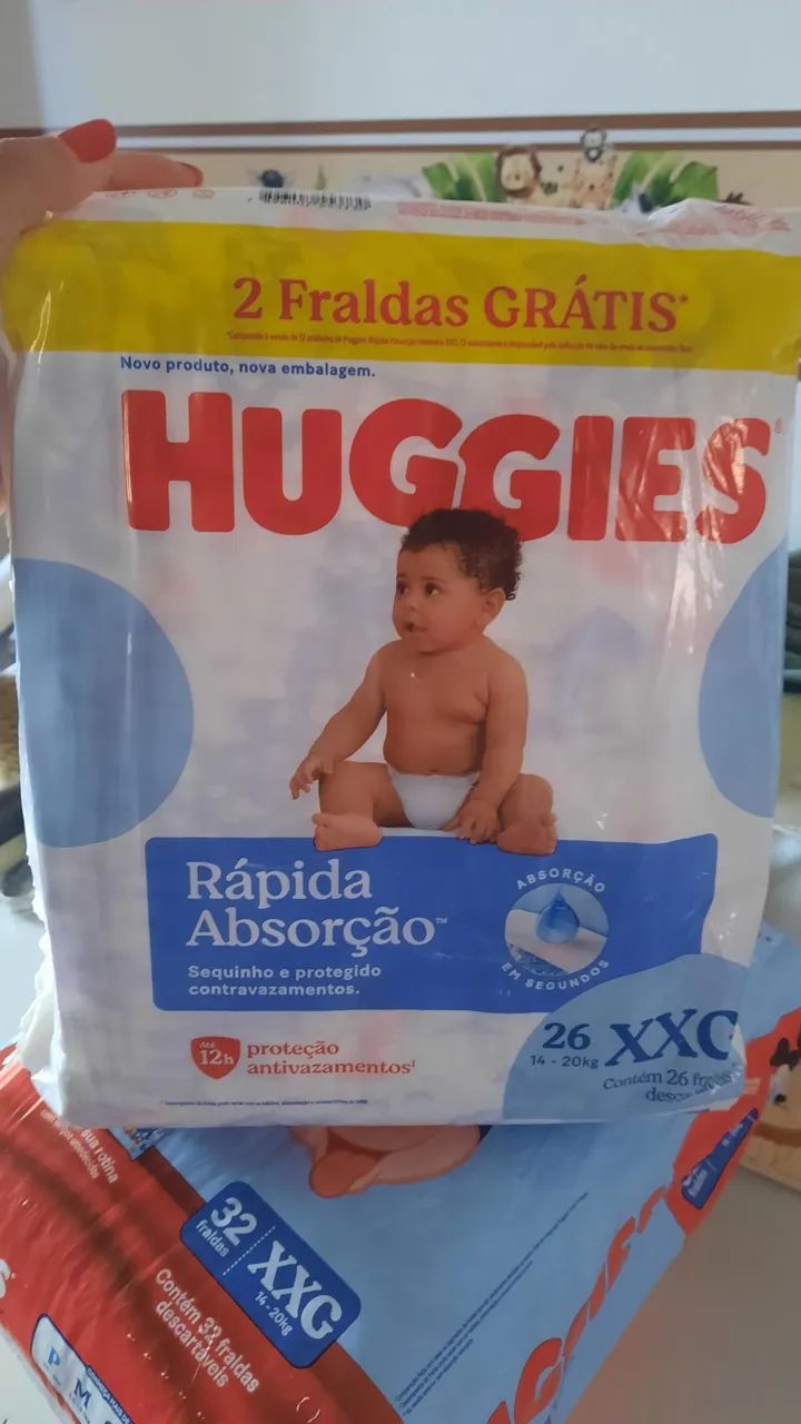 Fraldas XXG