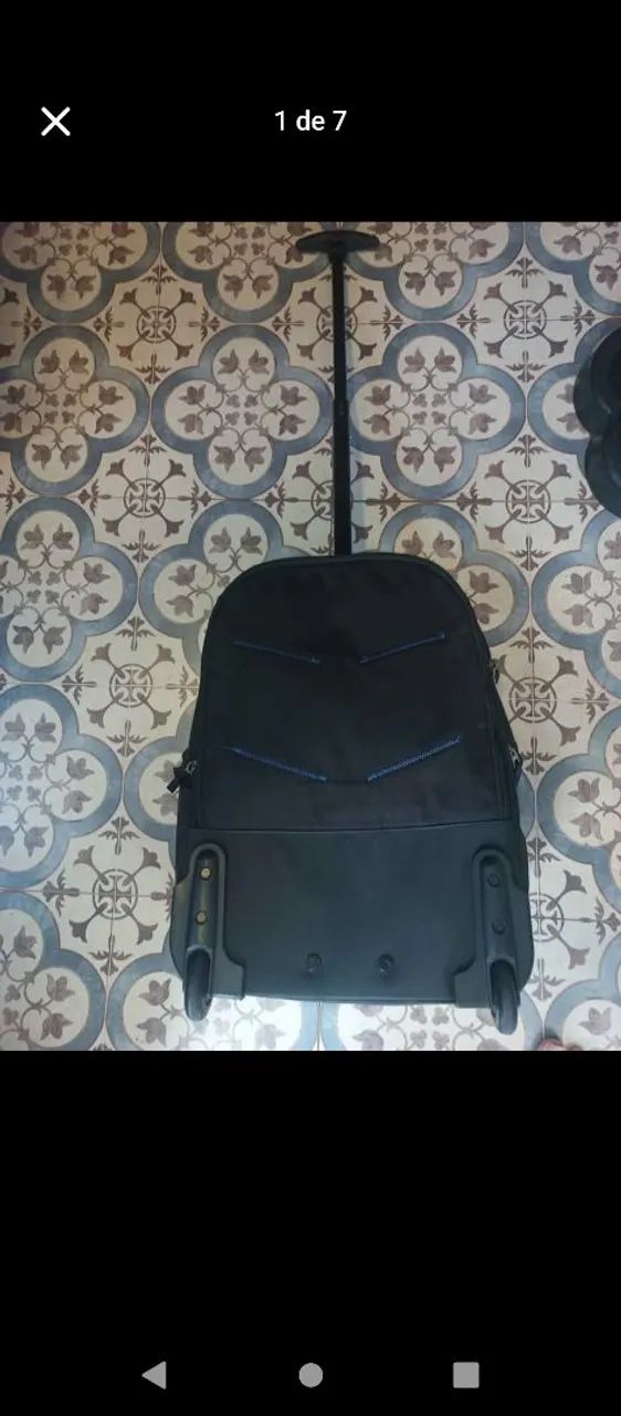 Mochila Dell Original com Rodinhas - Essential Rolling Backpack 15.6"