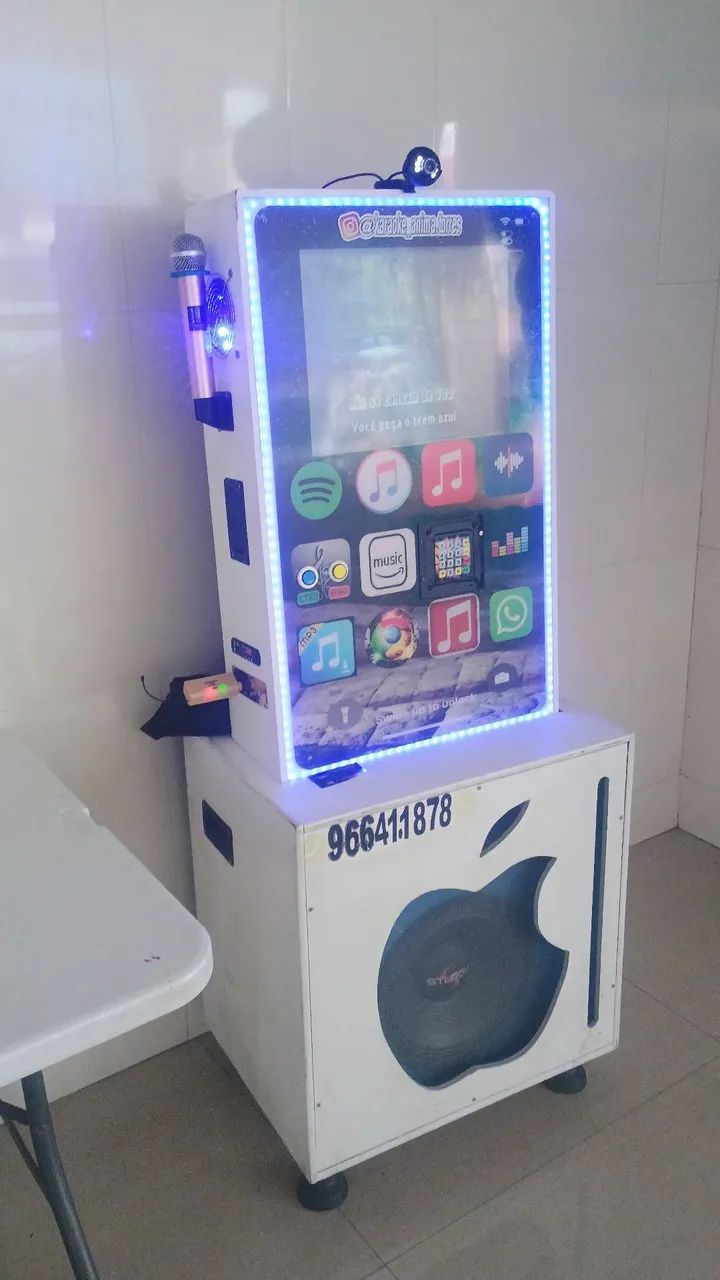 Aluguel Karaoke Moderno QRCODE no Celular - Niteroi Icaraí - Jukebox Bluetooth - Foto 2