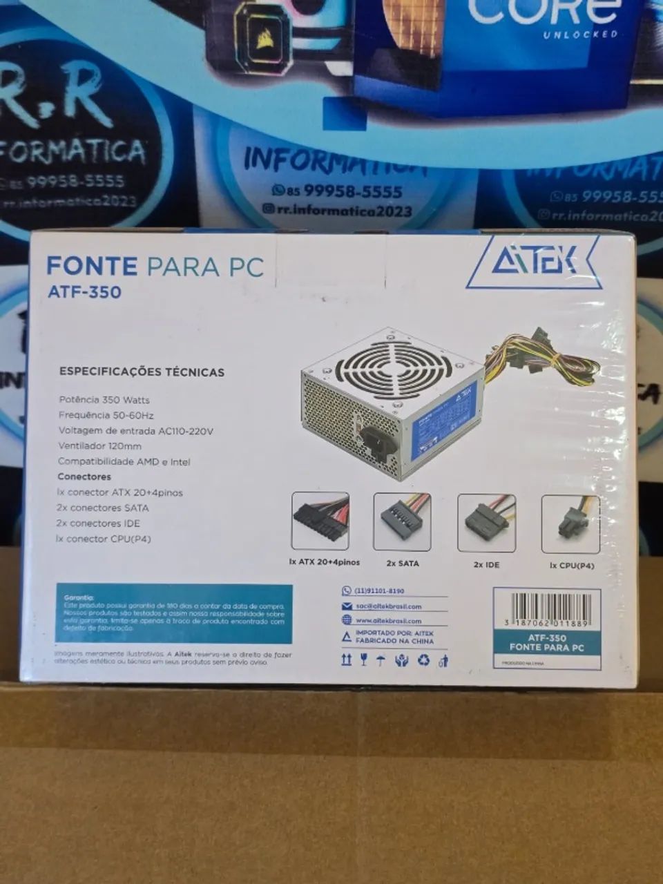 Fonte ATX para PC NOVA ZERO - Foto 2