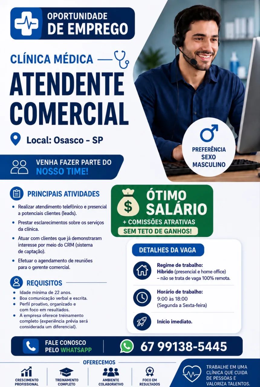 Vaga de emprego 