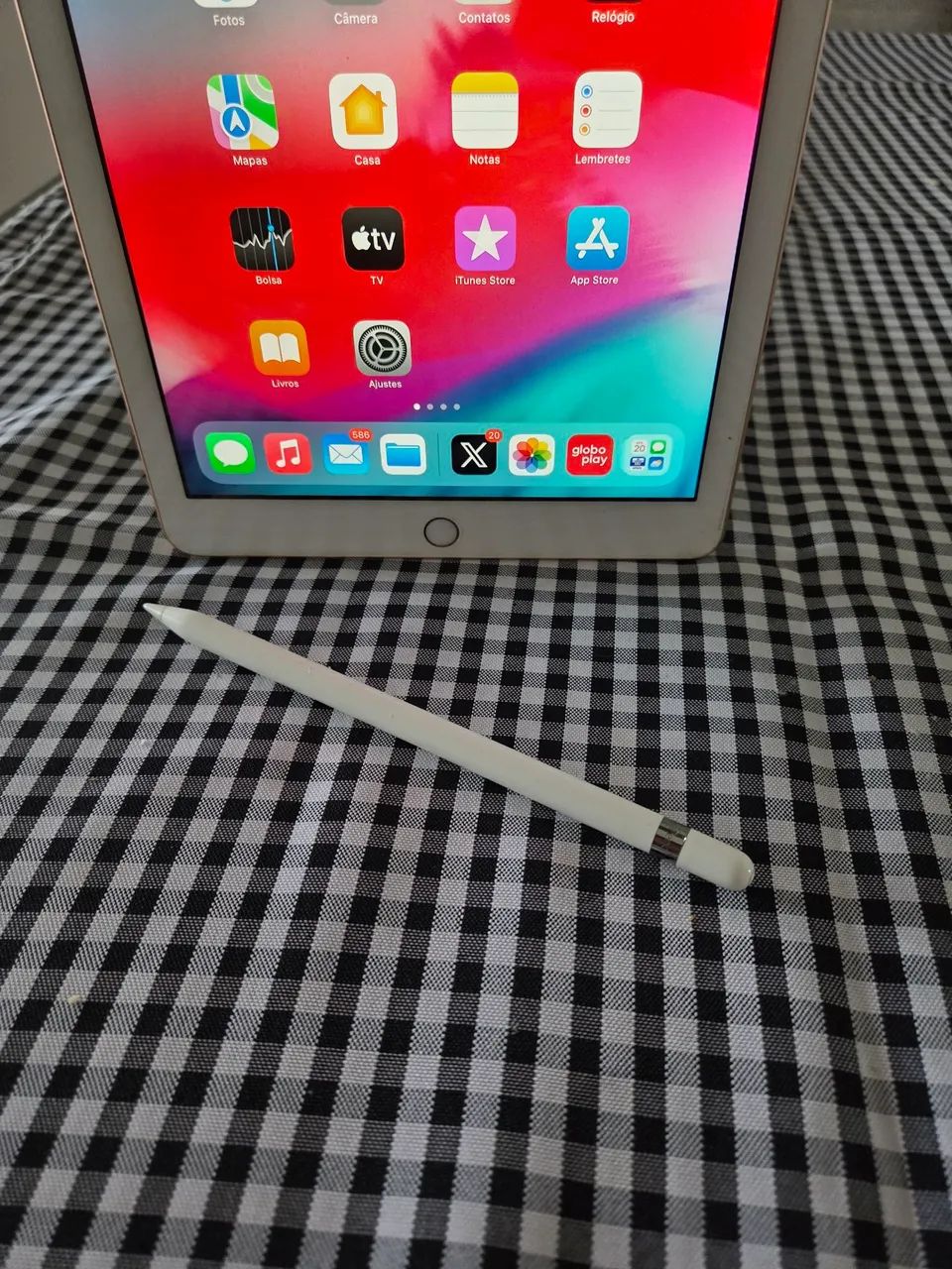 IPAD 6a GERAÇÃO +:APPLE PENCIL