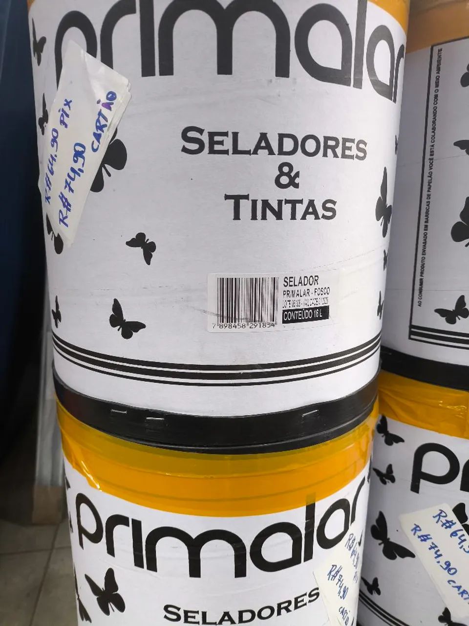 Selador Acrílico 16L apenas R$64,90un Pix 