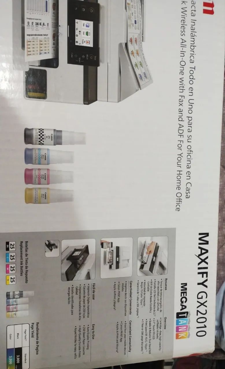 impressora canom  mega tank zero - Foto 2