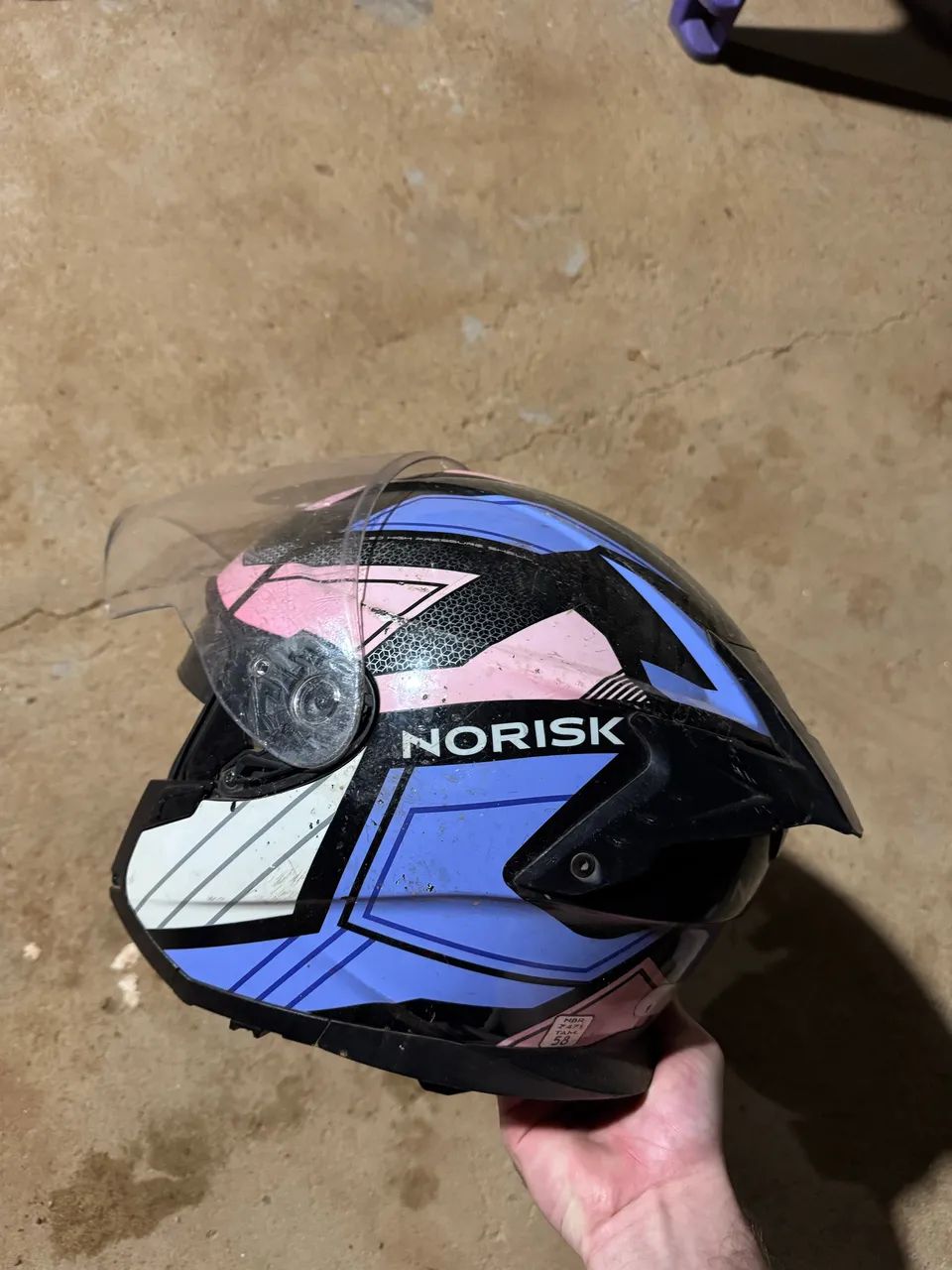 Norisk aberto rosa com óculos interno  - Foto 3