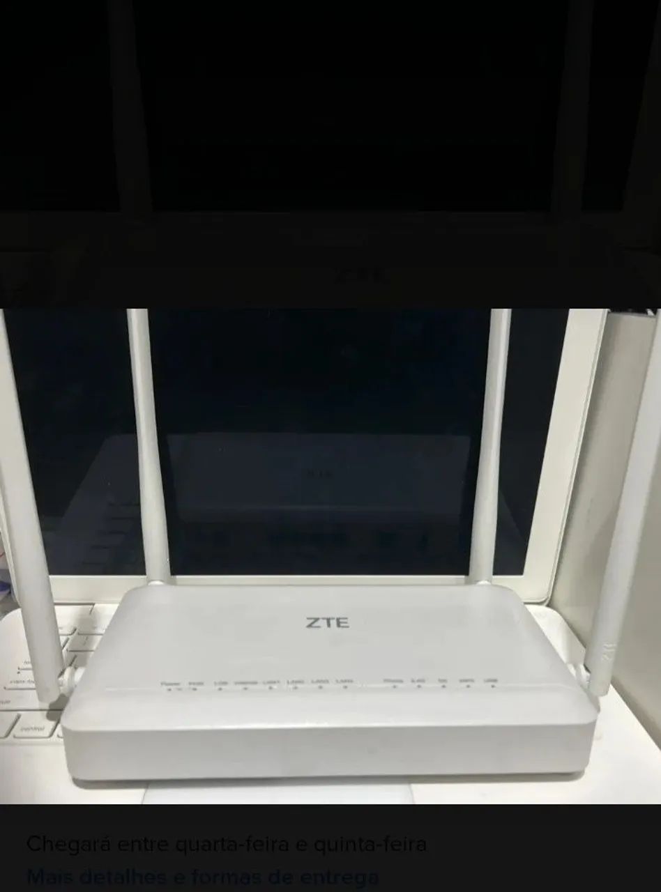 Roteador ZTE wi-fi 6