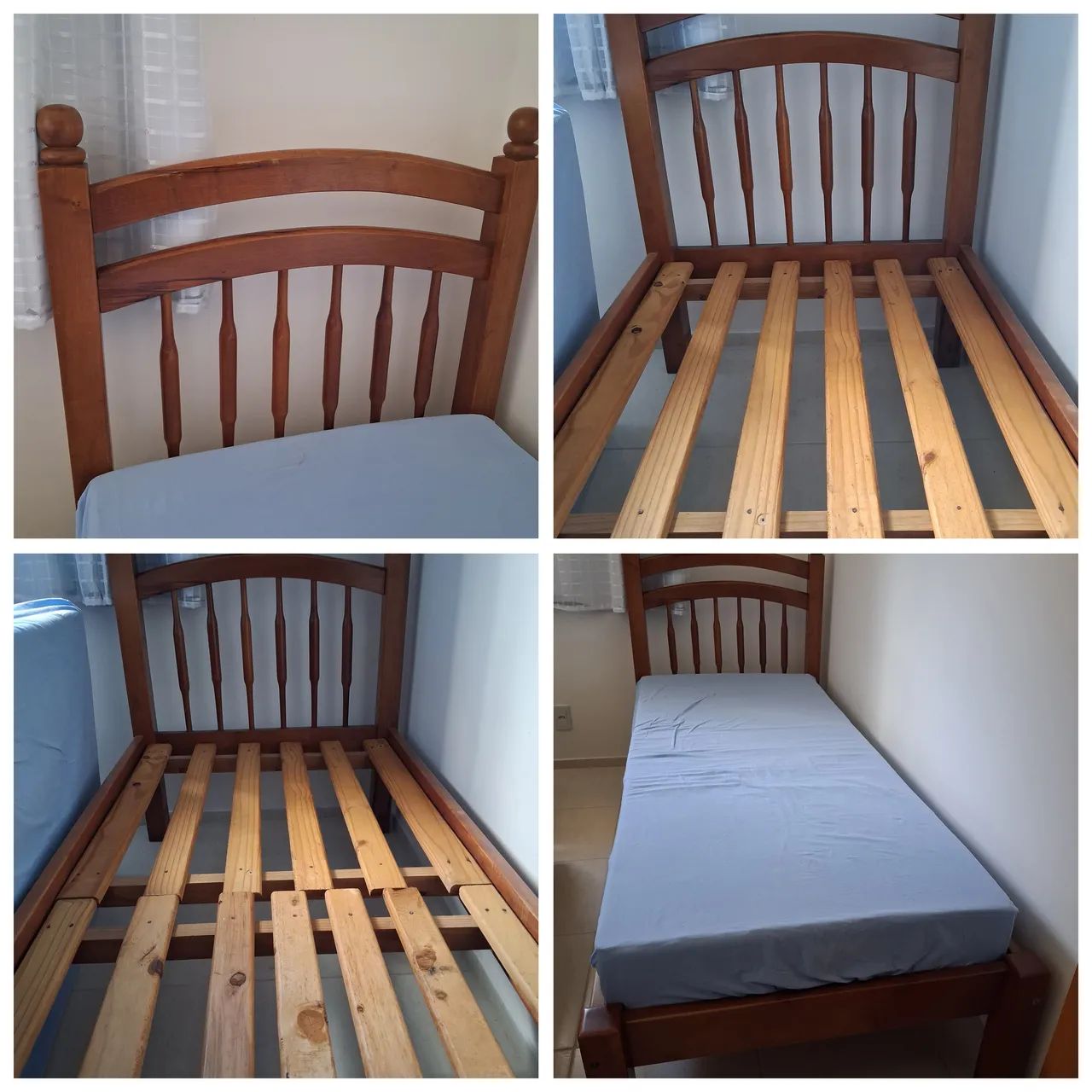 Vendo cama de solteiro - Foto 5