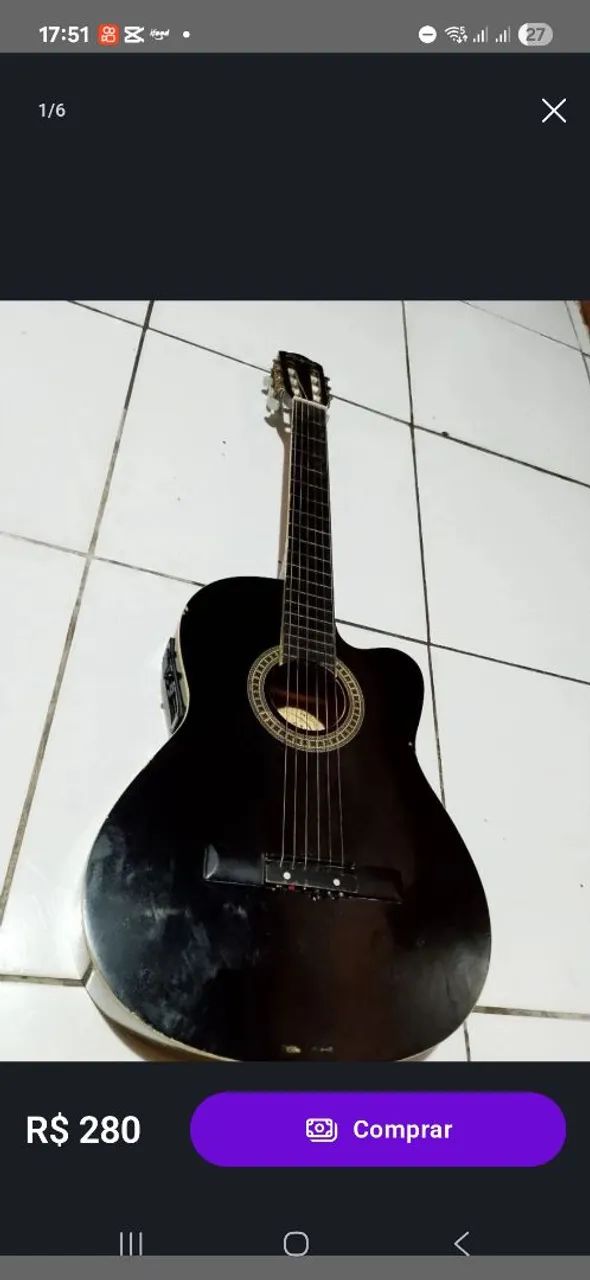 Vendo este lindo violão